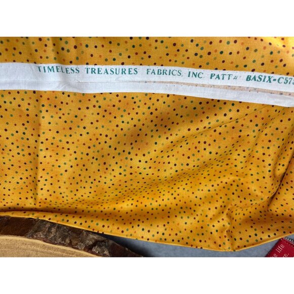 Timeless Treasures Cotton Fabric 1/2 yard x 44" Polka Dot Pattern - Picture 4 of 12